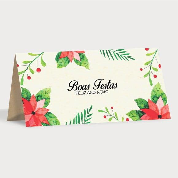 Cartão de Natal Personalizado Estreito, 25-020