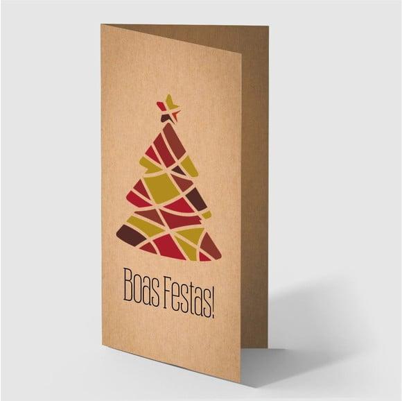 Cartão de Natal Personalizado Estreito, 25-019