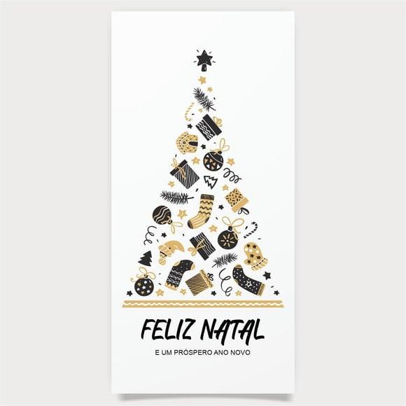 Cartão de Natal Personalizado Estreito, 25-021