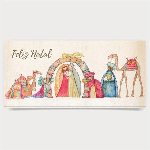 Cartão de Natal Personalizado Estreito, 25-030