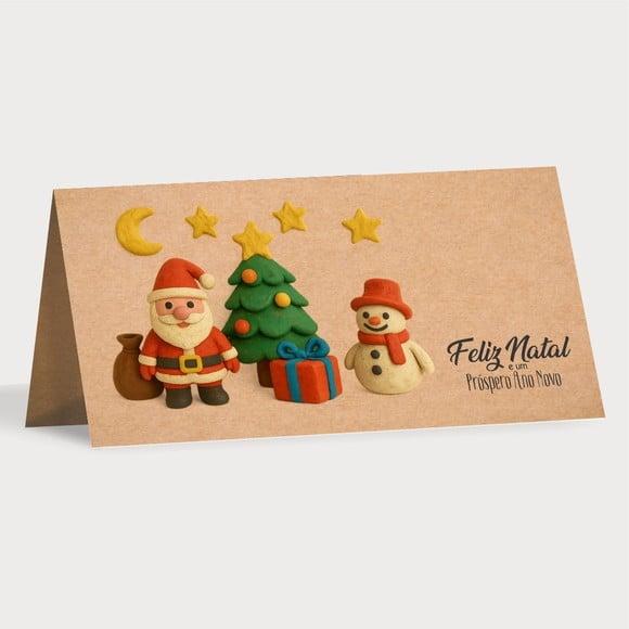 Cartão de Natal Personalizado Estreito, 25-037