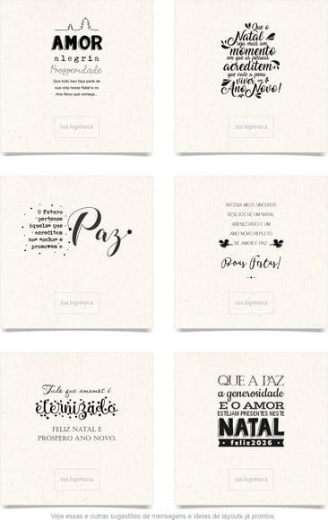 Cartão de Natal Quadrado Personalizado Reciclado 41-015
