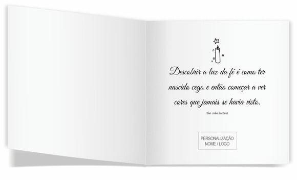 Cartão de Pintar + Lápis de Cor, Personalizados. Luz.