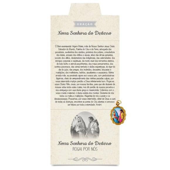 Cartão Personalizado + Medalhinha de N. Sra. do Desterro