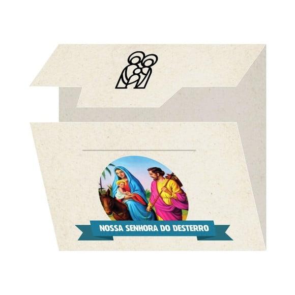 Cartão Personalizado + Medalhinha de N. Sra. do Desterro