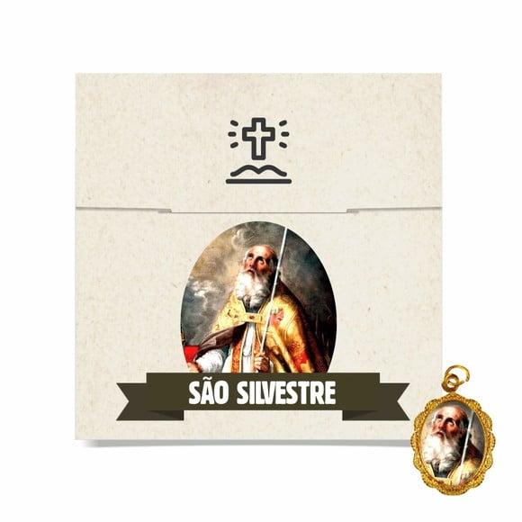 Cartão Personalizado + Medalhinha de São Silvestre