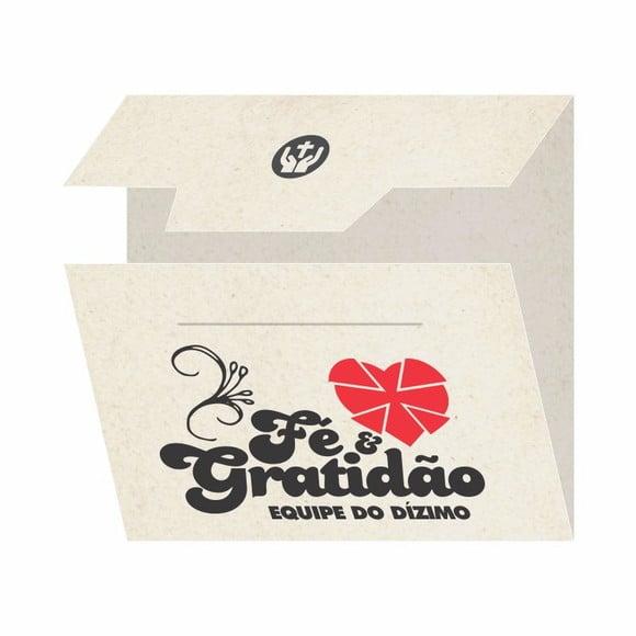 Cartão personalizado Dizimista + medalhinha