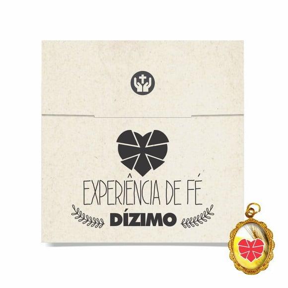 Cartão personalizado Dizimista + medalhinha