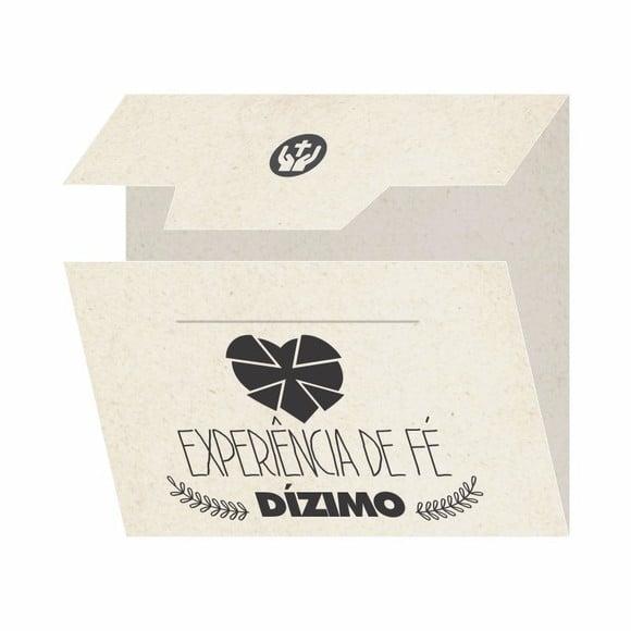 Cartão personalizado Dizimista + medalhinha