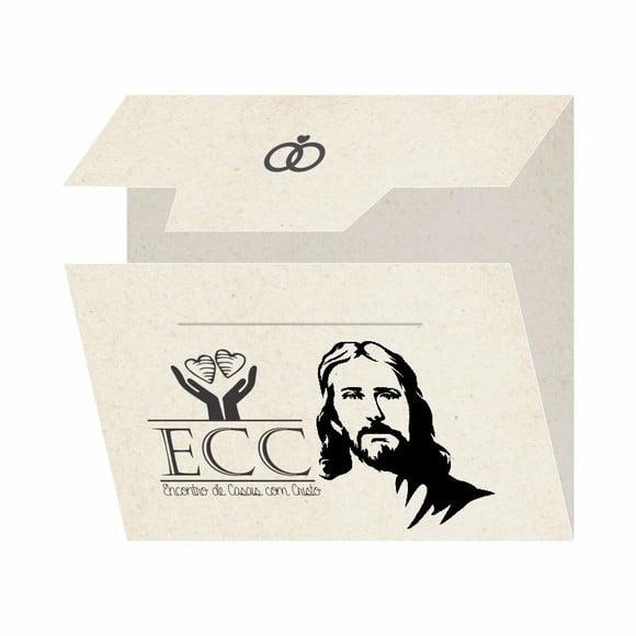 Cartão personalizado ECC + medalhinha
