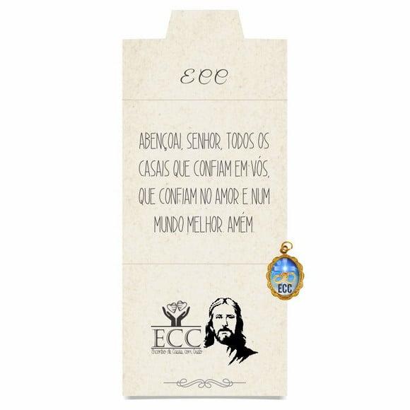 Cartão personalizado ECC + medalhinha