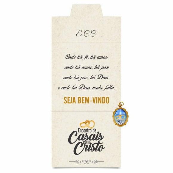 Cartão personalizado ECC + medalhinha