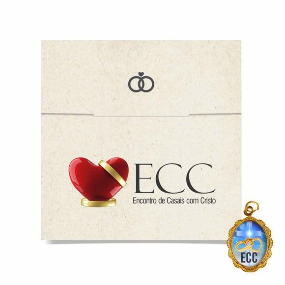 Cartão personalizado ECC + medalhinha