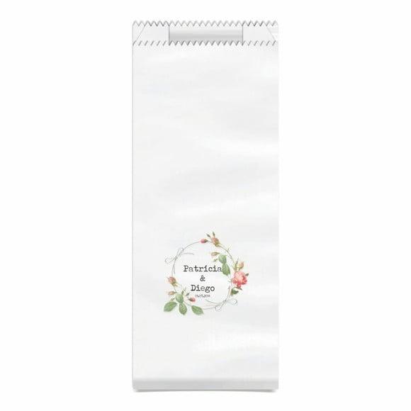 CASAMENTO - SAQUINHO KRAFT SIMPLES PERSONALIZADO