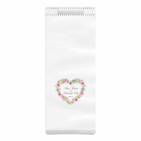CASAMENTO - SAQUINHO KRAFT SIMPLES PERSONALIZADO