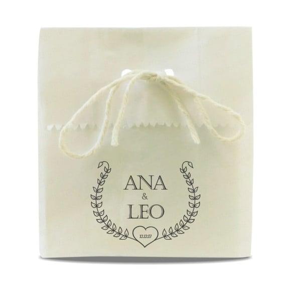 CASAMENTO - SAQUINHO PAPEL PERSONALIZADO - MOD.01