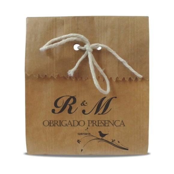 CASAMENTO - SAQUINHO PAPEL PERSONALIZADO - MOD.12