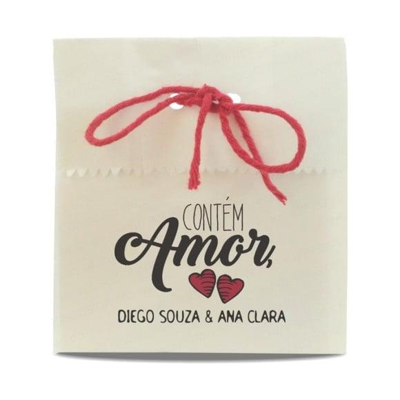 CASAMENTO - SAQUINHO PAPEL PERSONALIZADO - MOD.14