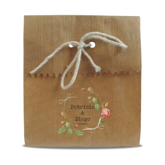 CASAMENTO - SAQUINHO PAPEL PERSONALIZADO - MOD.20