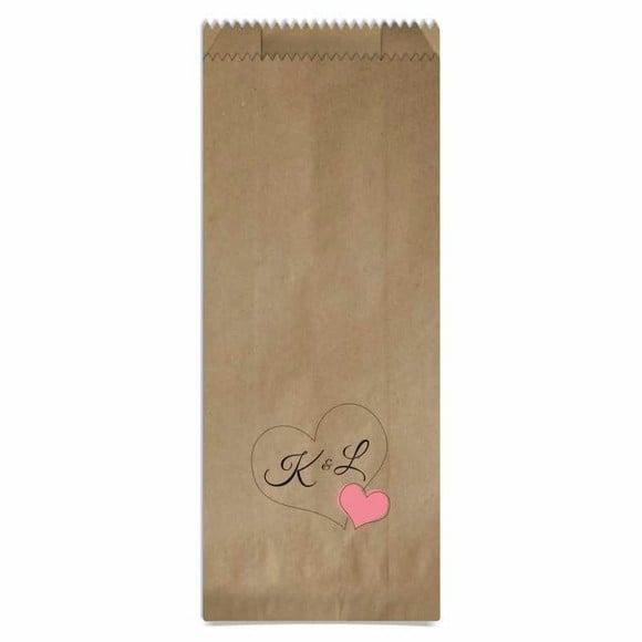 CASAMENTO - SAQUINHO PAPEL PERSONALIZADO.