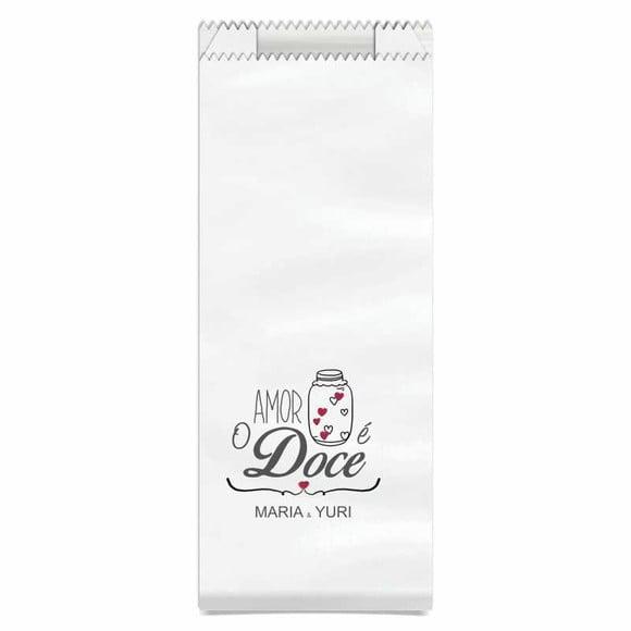 CASAMENTO - SAQUINHO PAPEL PERSONALIZADO.