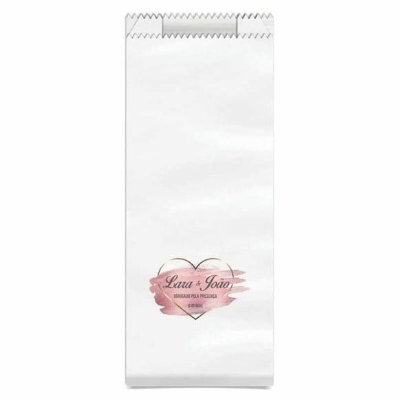 CASAMENTO - SAQUINHO PAPEL PERSONALIZADO.