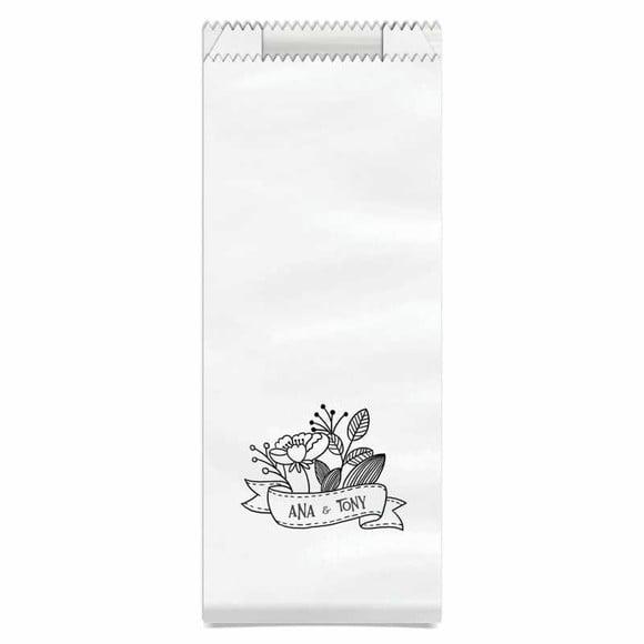 CASAMENTO - SAQUINHO PAPEL PERSONALIZADO.
