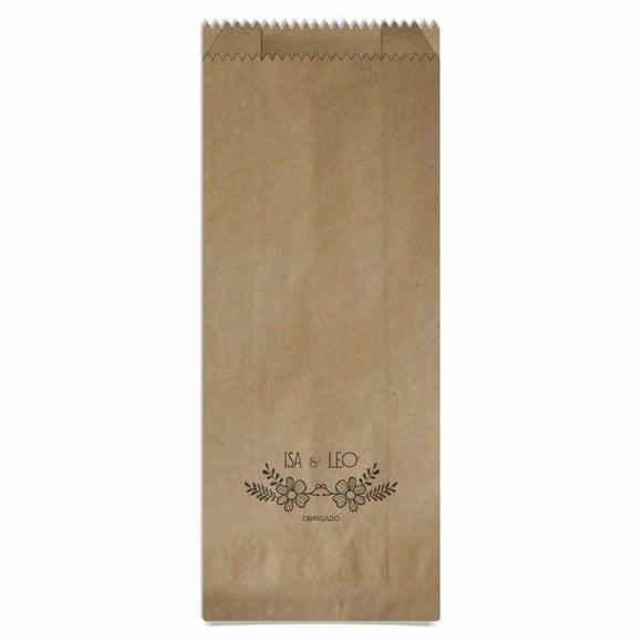 CASAMENTO - SAQUINHO PAPEL PERSONALIZADO.
