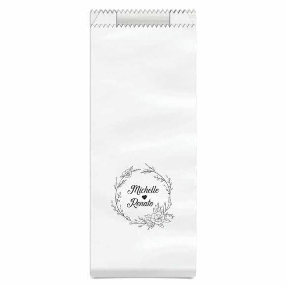 CASAMENTO - SAQUINHO PAPEL PERSONALIZADO.