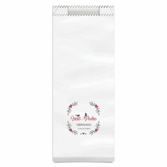 CASAMENTO - SAQUINHO PAPEL PERSONALIZADO.