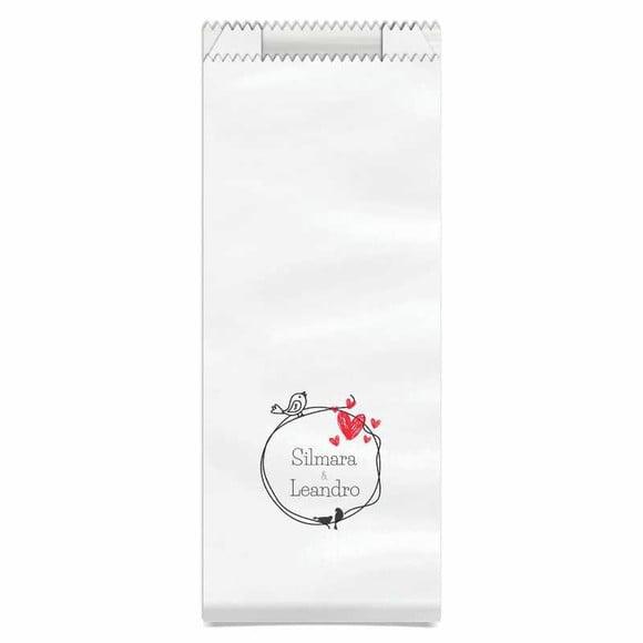 CASAMENTO - SAQUINHO PAPEL PERSONALIZADO.
