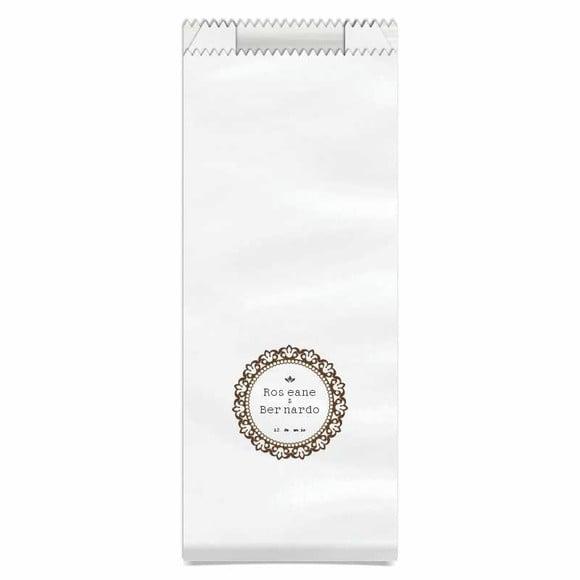 CASAMENTO - SAQUINHO PAPEL PERSONALIZADO.