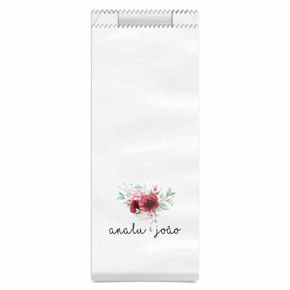 CASAMENTO - SAQUINHO PAPEL PERSONALIZADO.