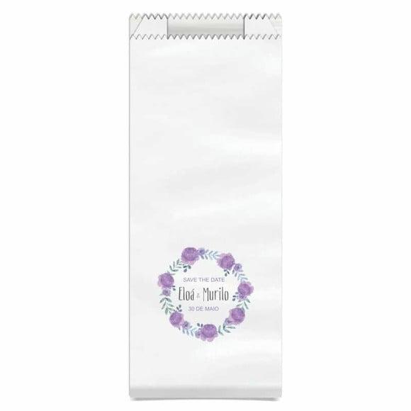 CASAMENTO - SAQUINHO PAPEL PERSONALIZADO.