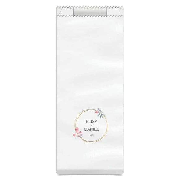 CASAMENTO - SAQUINHO PAPEL PERSONALIZADO.