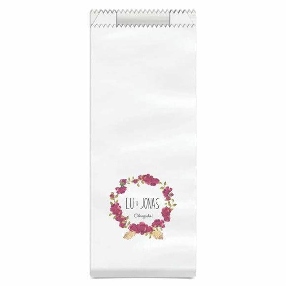 CASAMENTO - SAQUINHO PAPEL PERSONALIZADO.