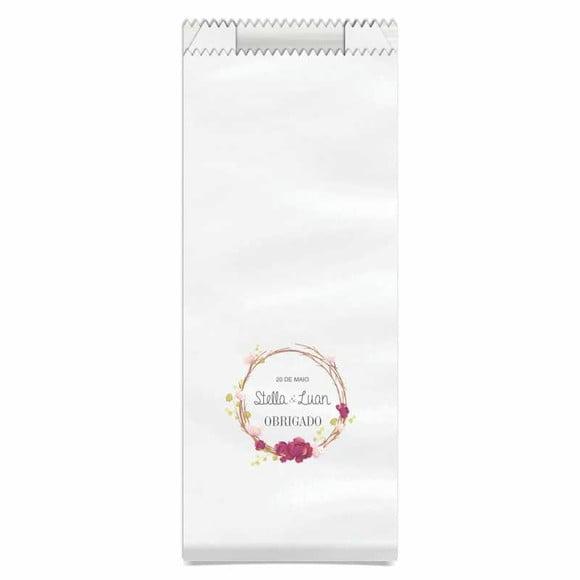 CASAMENTO - SAQUINHO PAPEL PERSONALIZADO.