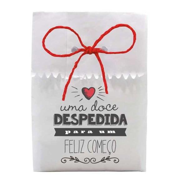 CASAMENTO - SAQUINHO PAPEL PERSONALIZADO. C/ FURO E CORDÃO