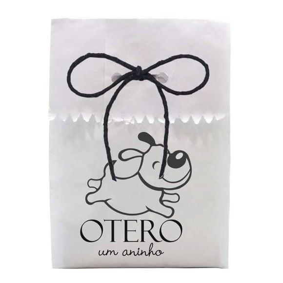 FESTAS - SAQUINHO PAPEL PERSONALIZADO. C/ FURO E CORDÃO