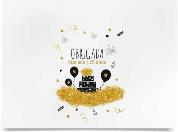 Jogo Americano - Aniversário e Festas