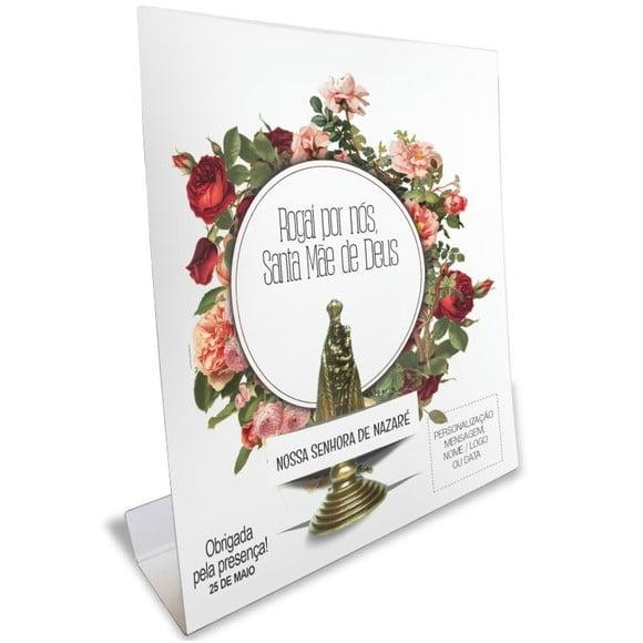 Kit Cartão Altar + Imagem de Nossa Senhora de Nazaré, M1