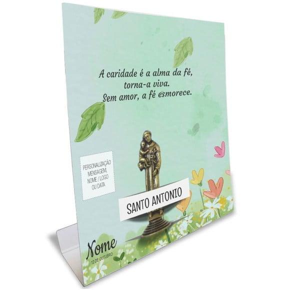 Kit Cartão Altar + Imagem de Santo Antônio, M1