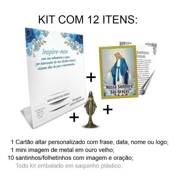 Kit Cartão Altar Nossa Senhora das Graças, M2