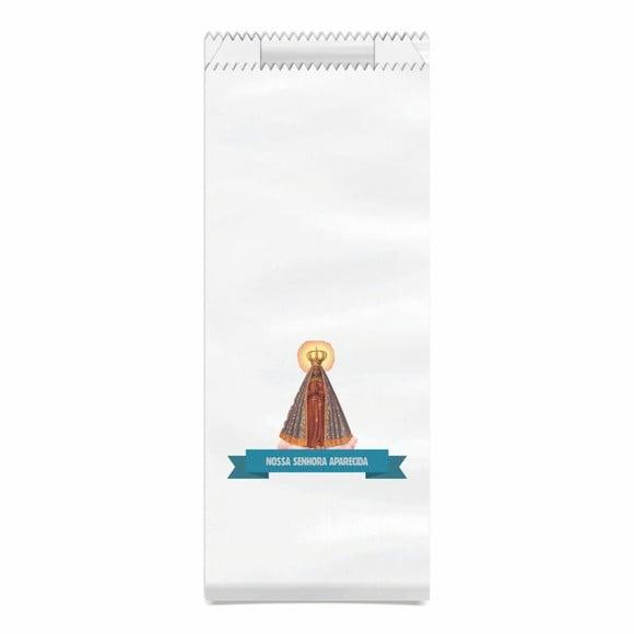 N.sra. Aparecida - Saquinho Kraft Simples Personalizado