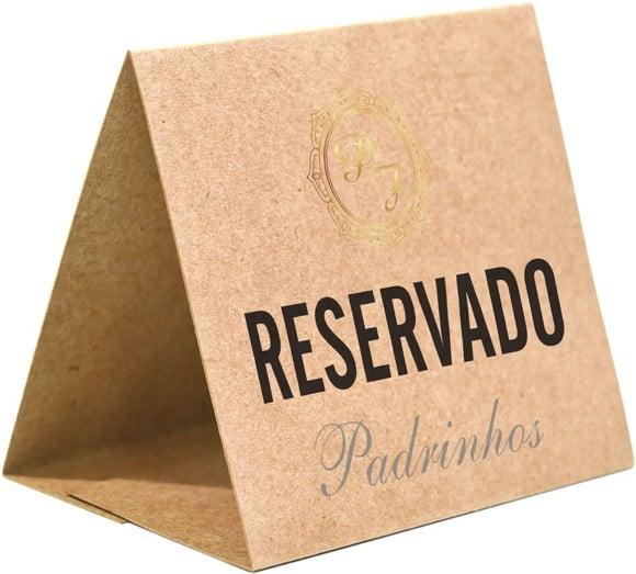 Prisma / Marcador de mesa personalizado