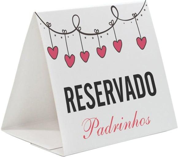 Prisma / Marcador de mesa personalizado