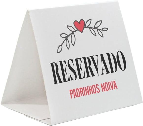 Prisma / Marcador de mesa personalizado