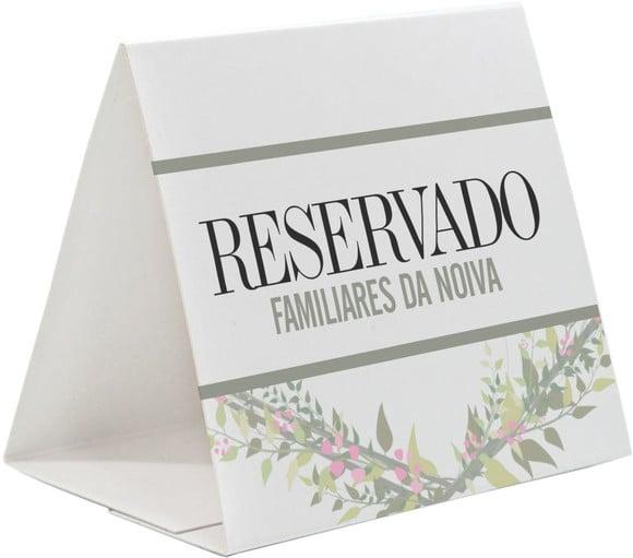 Prisma / Marcador de mesa personalizado