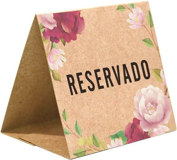 Prisma / Marcador de mesa personalizado