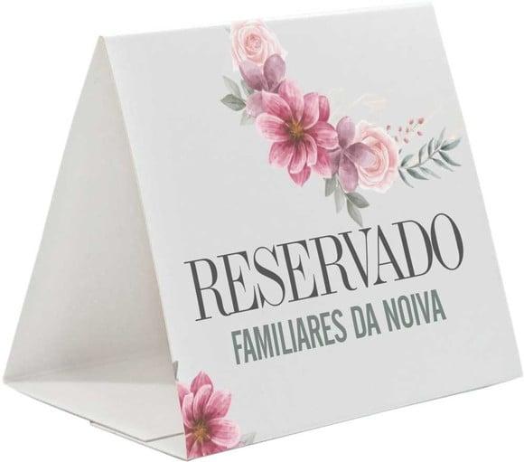 Prisma / Marcador de mesa personalizado